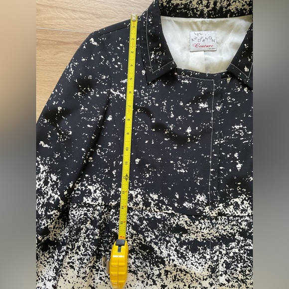 NWOT Lee Anderson Couture Silk Jacket M - Picture 13 of 14